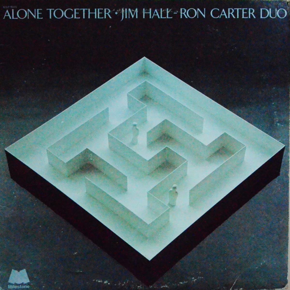 JIM HALL-RON CARTER DUO / ALONE TOGETHER (LP) - HIP TANK RECORDS