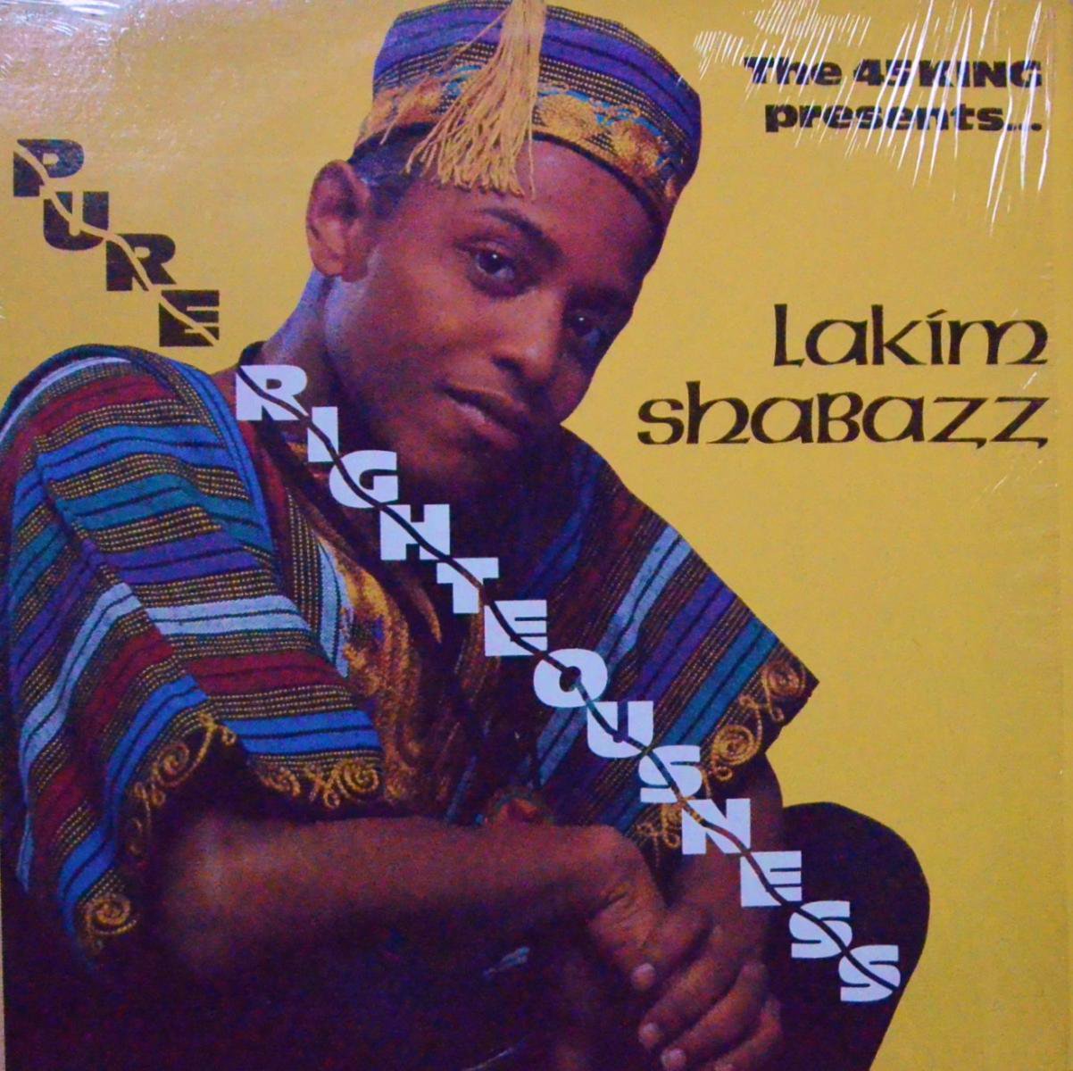 LAKIM SHABAZZ / PURE RIGHTEOUSNESS (LP)