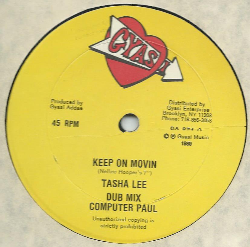 TASHA LEE / KEEP ON MOVIN (12