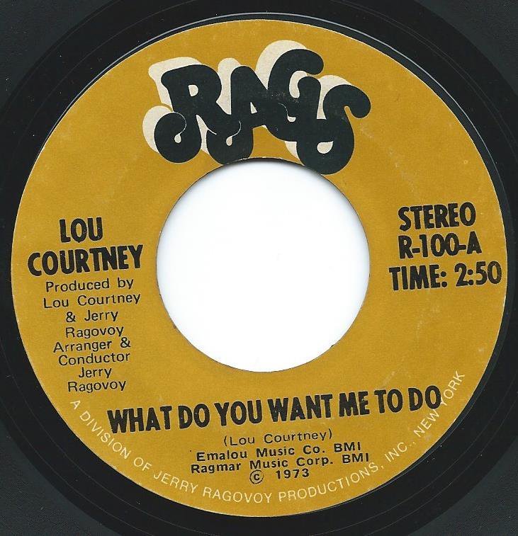 LOU COURTNEY / WHAT DO YOU WANT ME TO DO (7