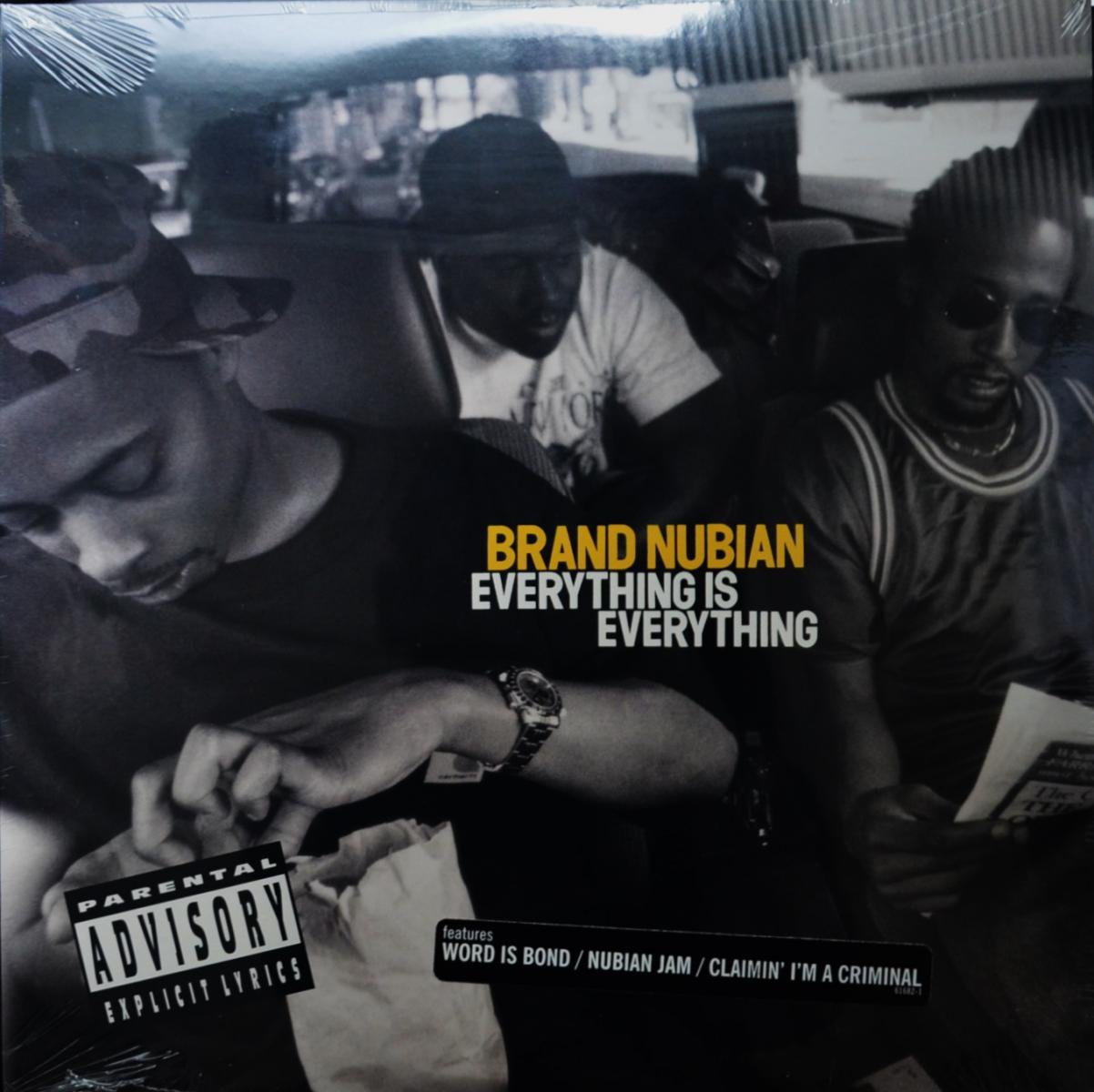 BRAND NUBIAN / EVERYTHING IS EVERYTHING (LP) - HIP TANK RECORDS
