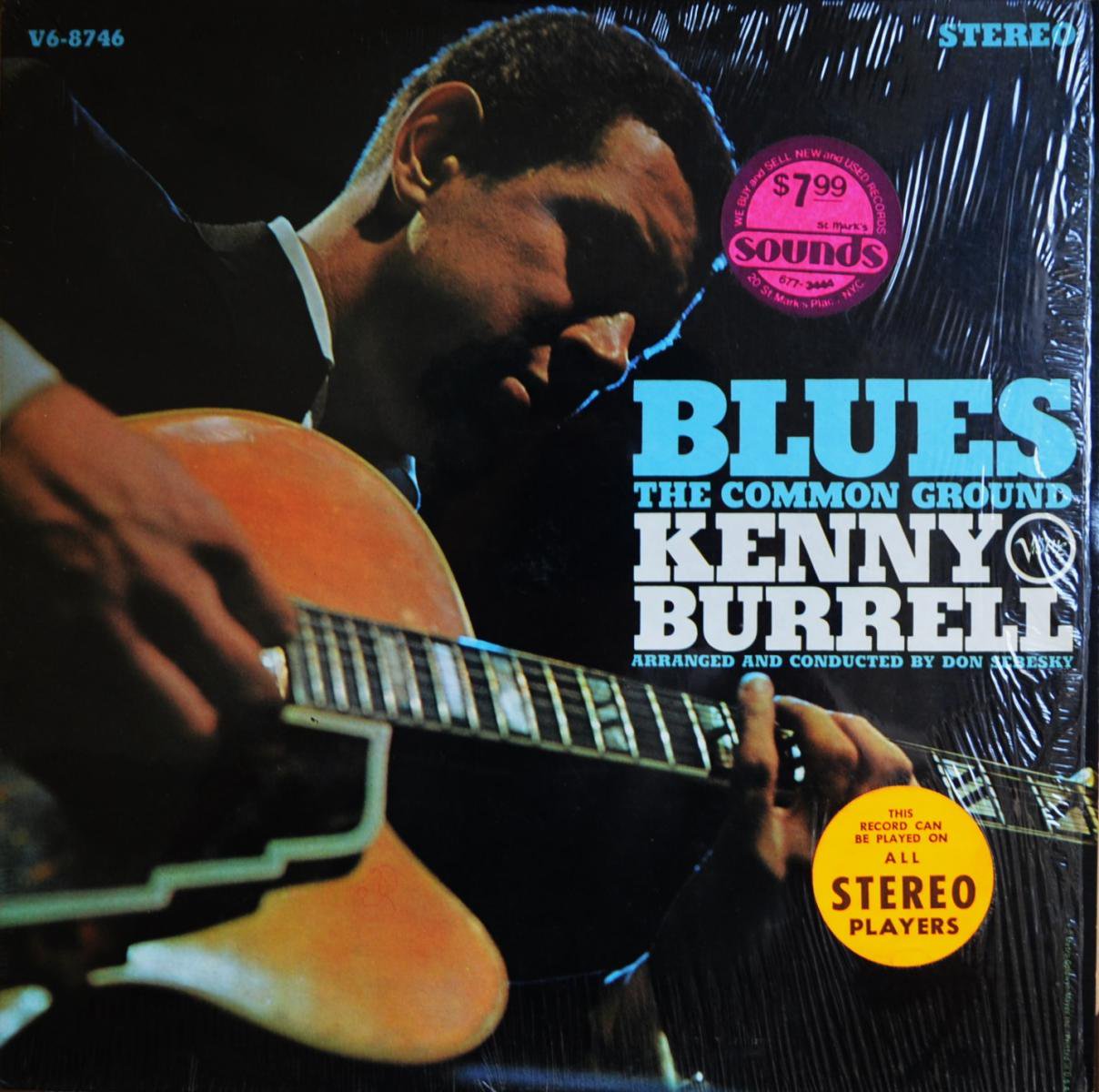KENNY BURRELL / BLUES THE COMMON GROUND (LP)