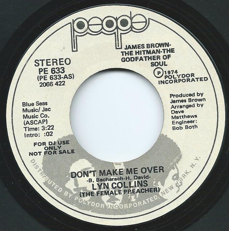 LYN COLLINS / DON'T MAKE ME OVER (7