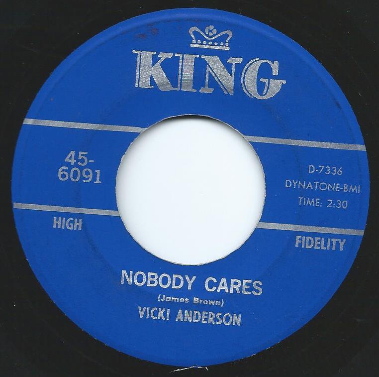 VICKI ANDERSON / NOBODY CARES - 洋楽