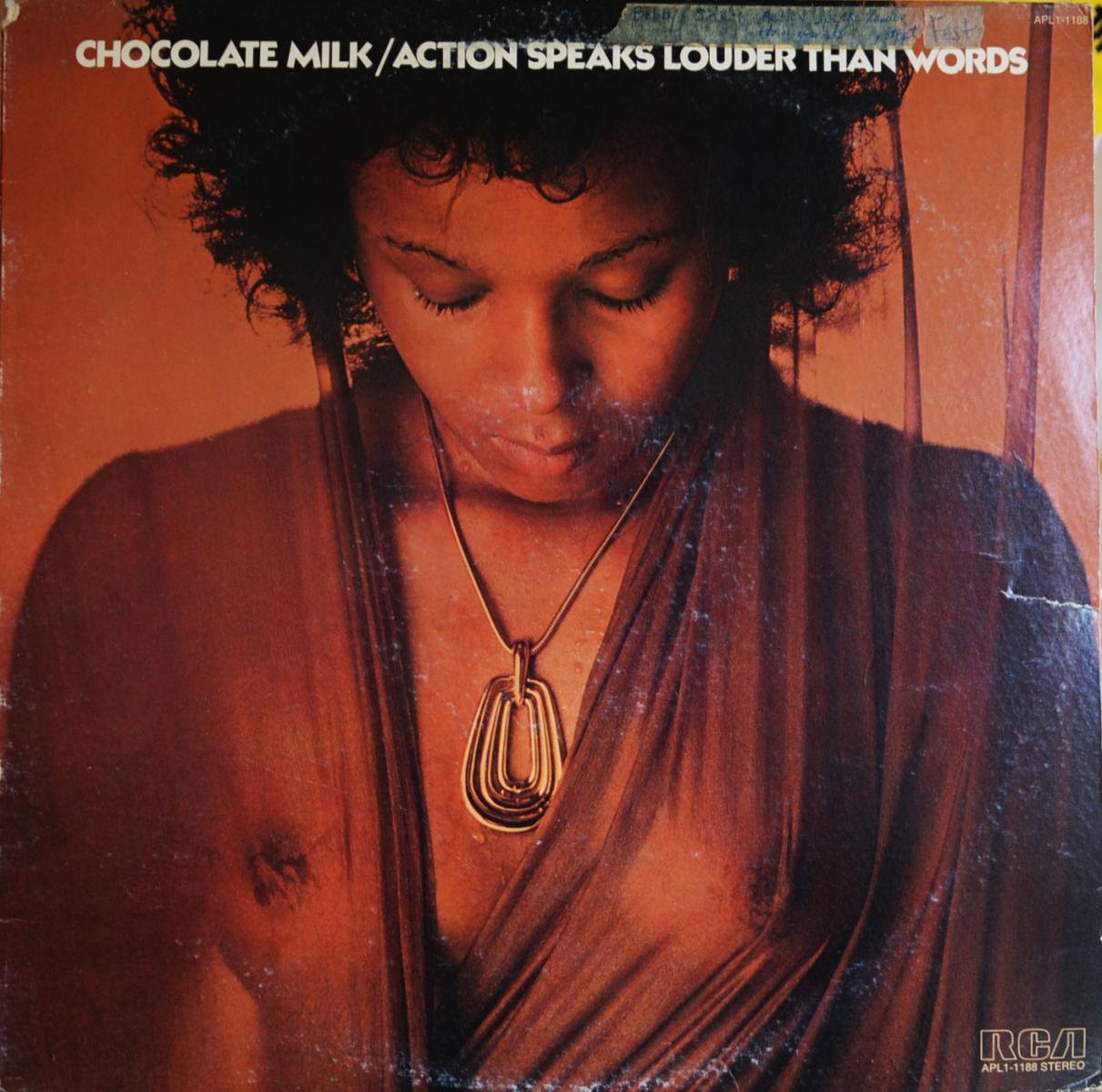 CHOCOLATE MILK  / ACTION SPEAKS LOUDER THAN WORDS (LP)
