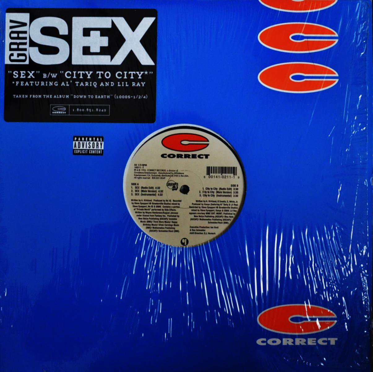 GRAV / SEX / CITY TO CITY (12