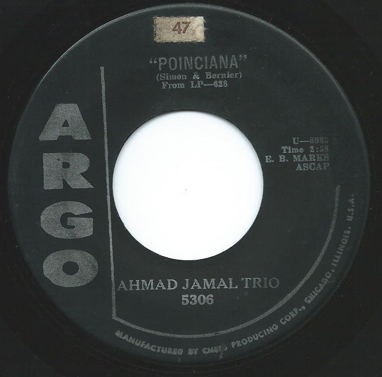 AHMAD JAMAL TRIO / POINCIANA (7