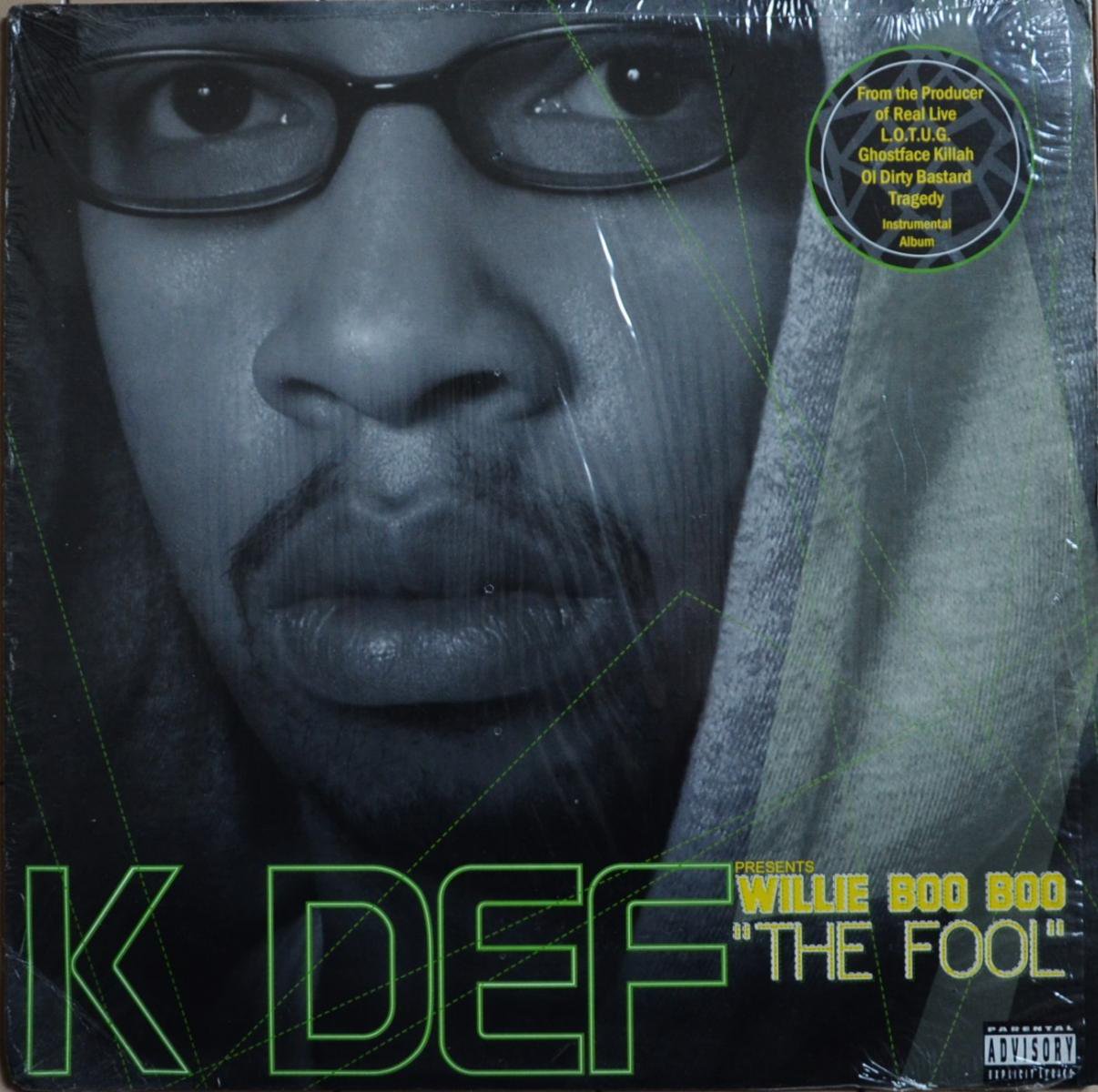 K-DEF PRESENTS WILLIE BOO BOO / THE FOOL (LP)