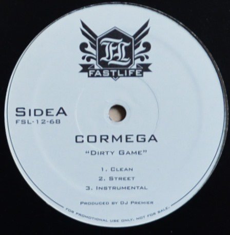 CORMEGA / DIRTY GAME (Produced By DJ PREMIER) / DIRTY NEW YORK (12