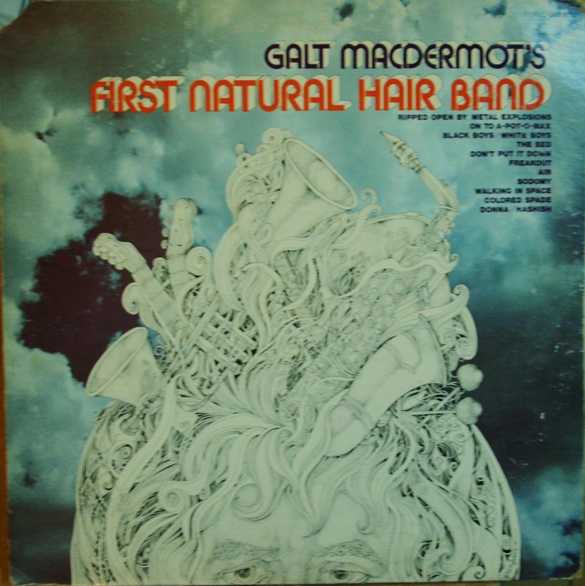 GALT MACDERMOT'S / FIRST NATURAL HAIR BAND (LP)
