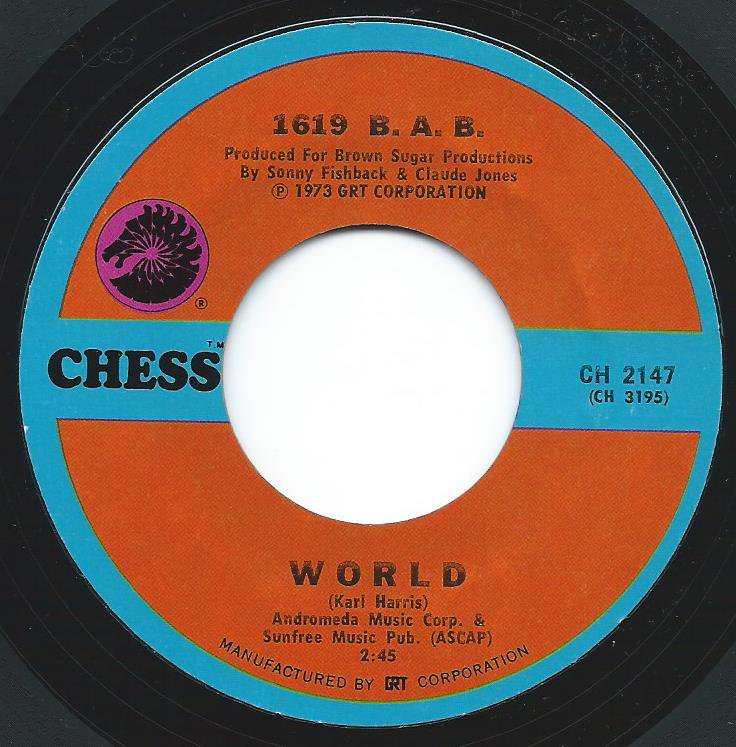 1619 B.A.B. / WORLD / FOR YOUR LOVE (7