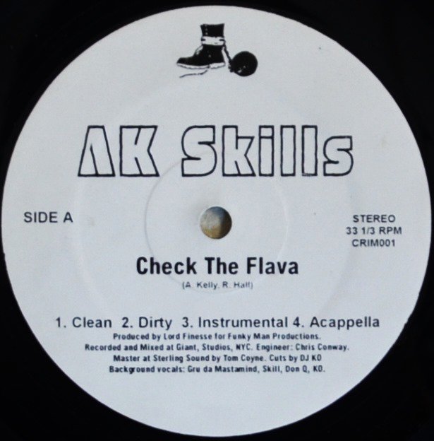 AK SKILLS / CHECK THE FLAVA (Prod By Lord Finesse) / NIGHTS OF FEAR (Prod By Buckwild) (12