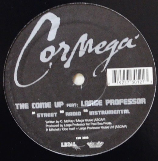 CORMEGA / THE COME UP (PROD & FEAT.LARGE PROFESSOR) / SOUL FOOD (12