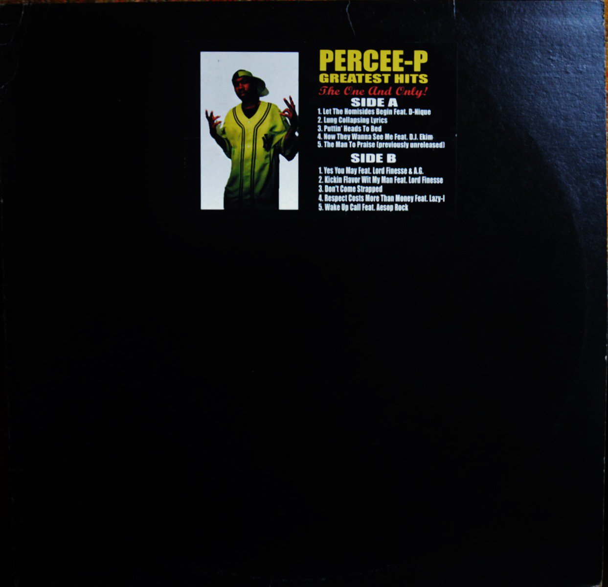 Percee P - The One And Only (シールド)