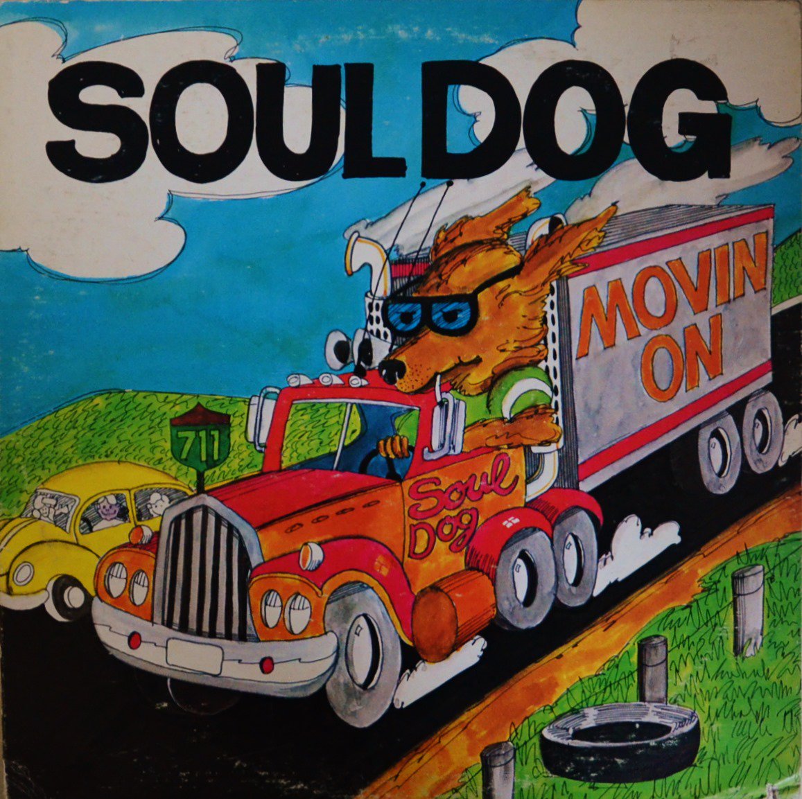 SOUL DOG / MOVIN' ON (LP)