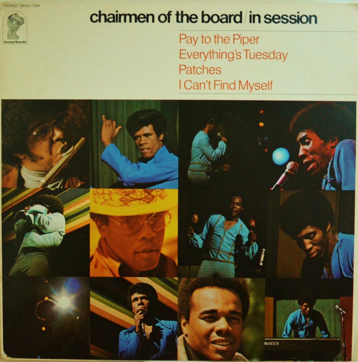 CHAIRMEN OF THE BOARD / IN SESSION (LP)