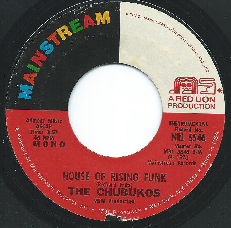 THE CHUBUKOS / WITCH DOCTOR BUMP / HOUSE OF RISING FUNK (7