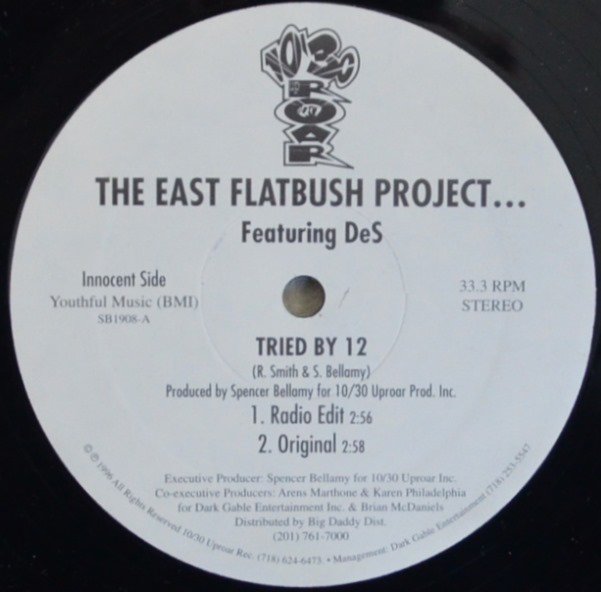 THE EAST FLATBUSH PROJECT...FEAT.DeS / TRIED BY 12 (12