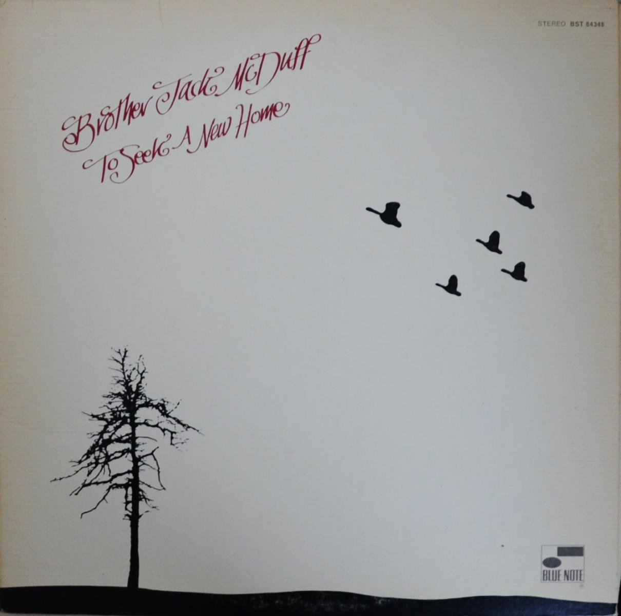BROTHER JACK MCDUFF / TO SEEK A NEW HOME (LP)