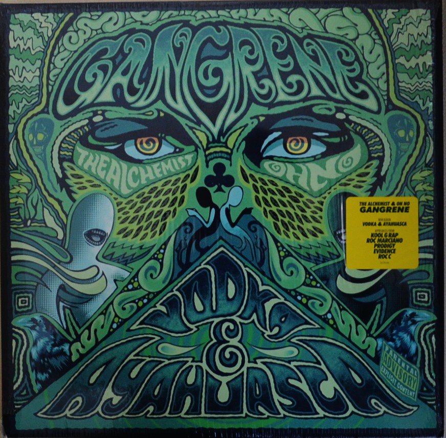 GANGRENE / VODKA & AYAHUASCA (2LP) - HIP TANK RECORDS