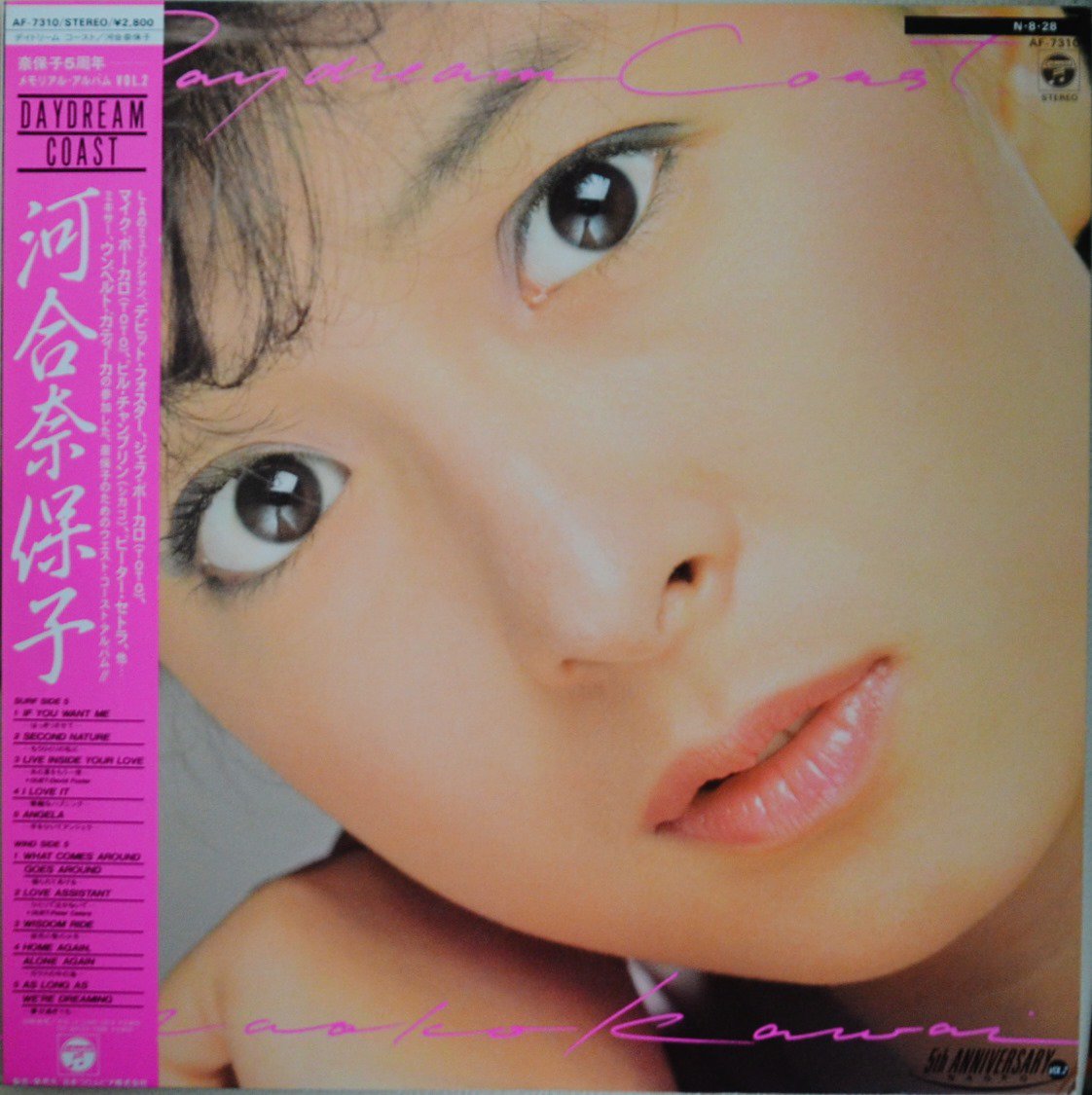河合奈保子 NAOKO KAWAI / デイドリーム・コースト DAYDREAM COAST (LP)