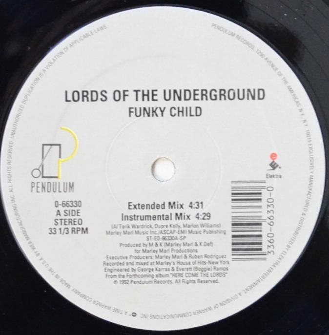 Lords Of The Underground – Funky Child – Vinyl (12
