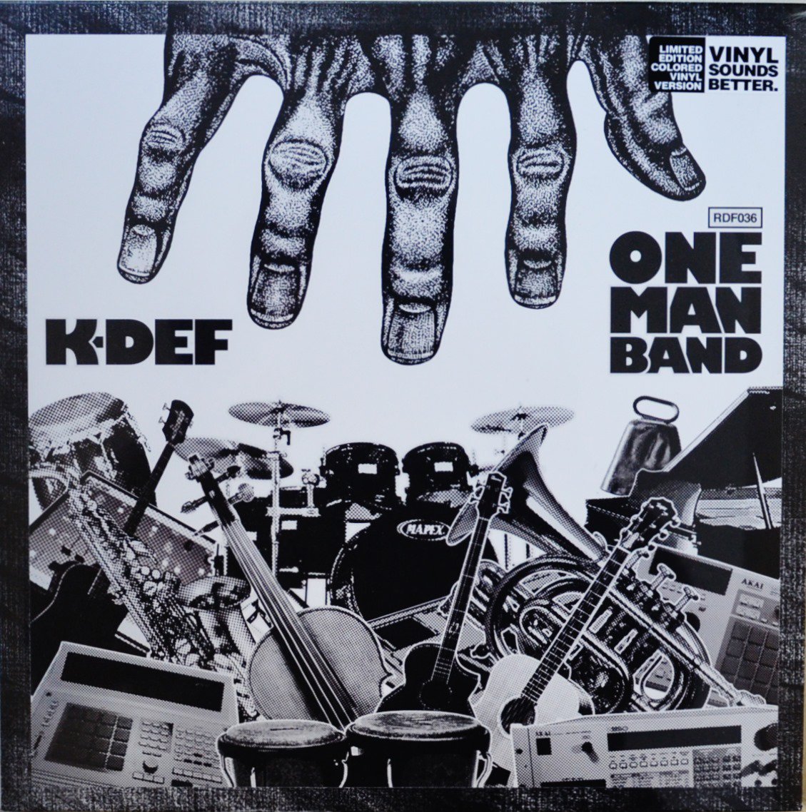 K-DEF / ONE MAN BAND (LIMITED TO 500 COPIES GREEN VINYL) (LP)