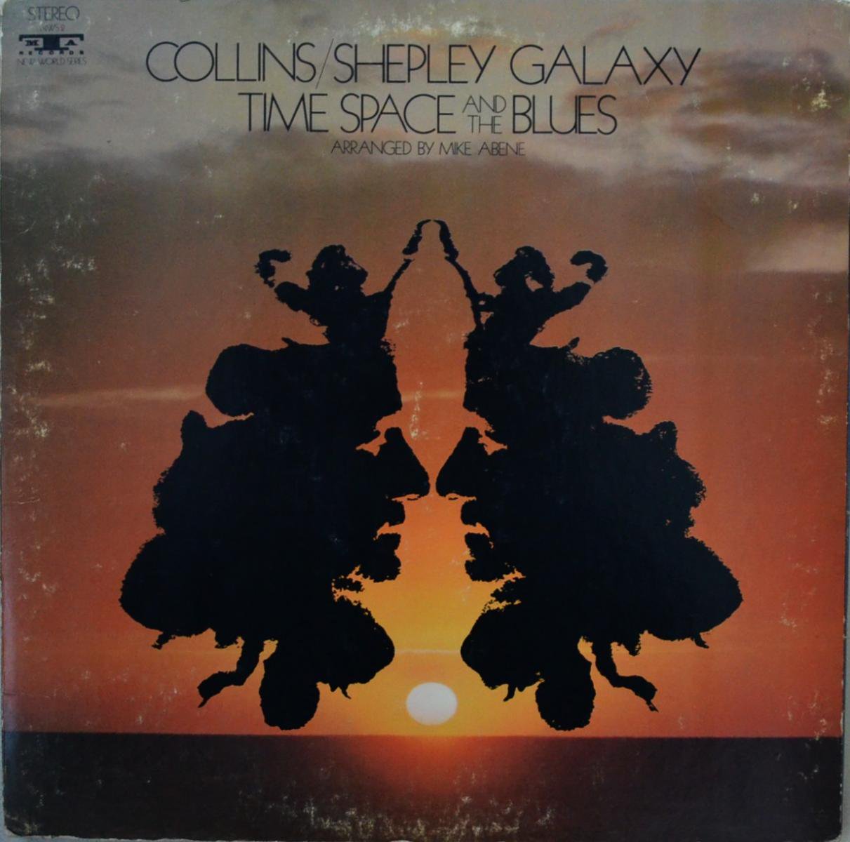 COLLINS-SHEPLEY GALAXY / TIME, SPACE AND THE BLUES (LP)