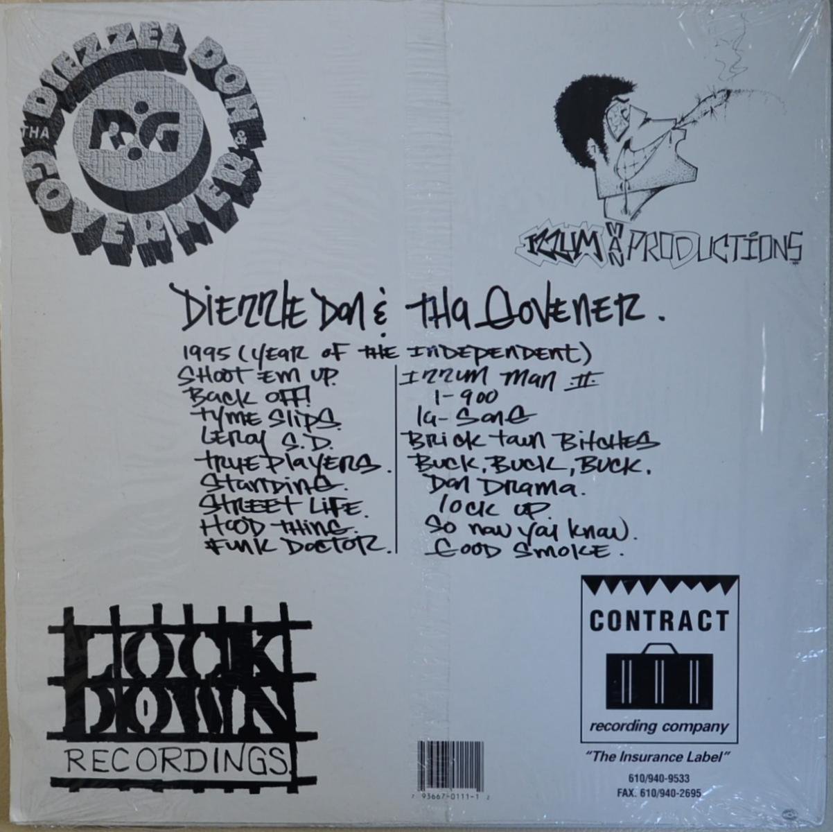 DIEZZLE DON & THA GOVENER / 1995 (YEAR OF THE INDEPENDENT) (LP) - HIP TANK  RECORDS