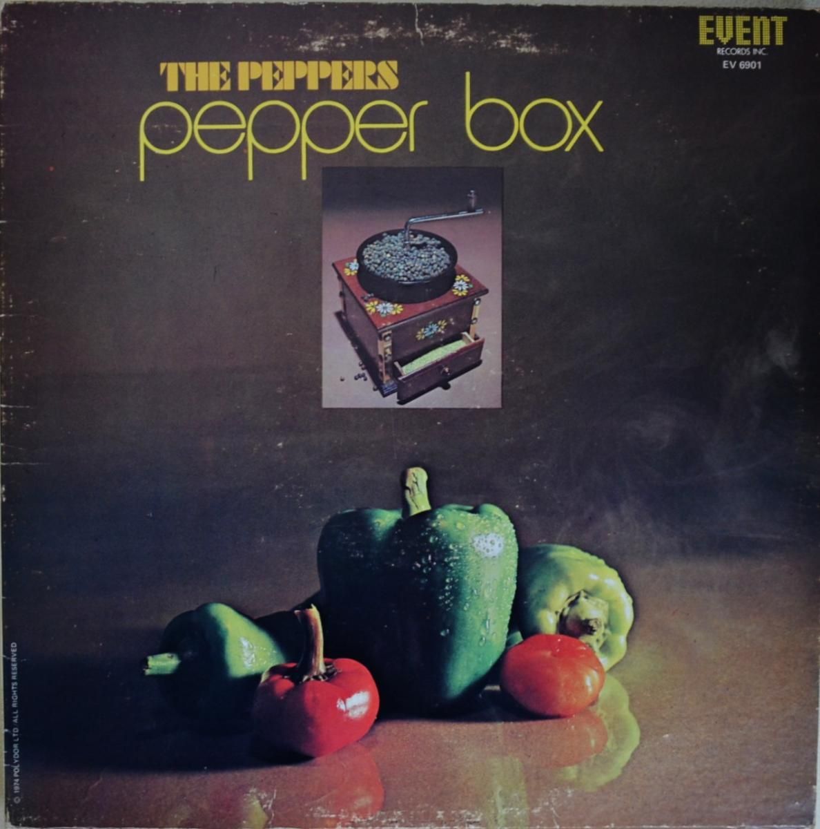 THE PEPPERS / PEPPER BOX (LP) - HIP TANK RECORDS