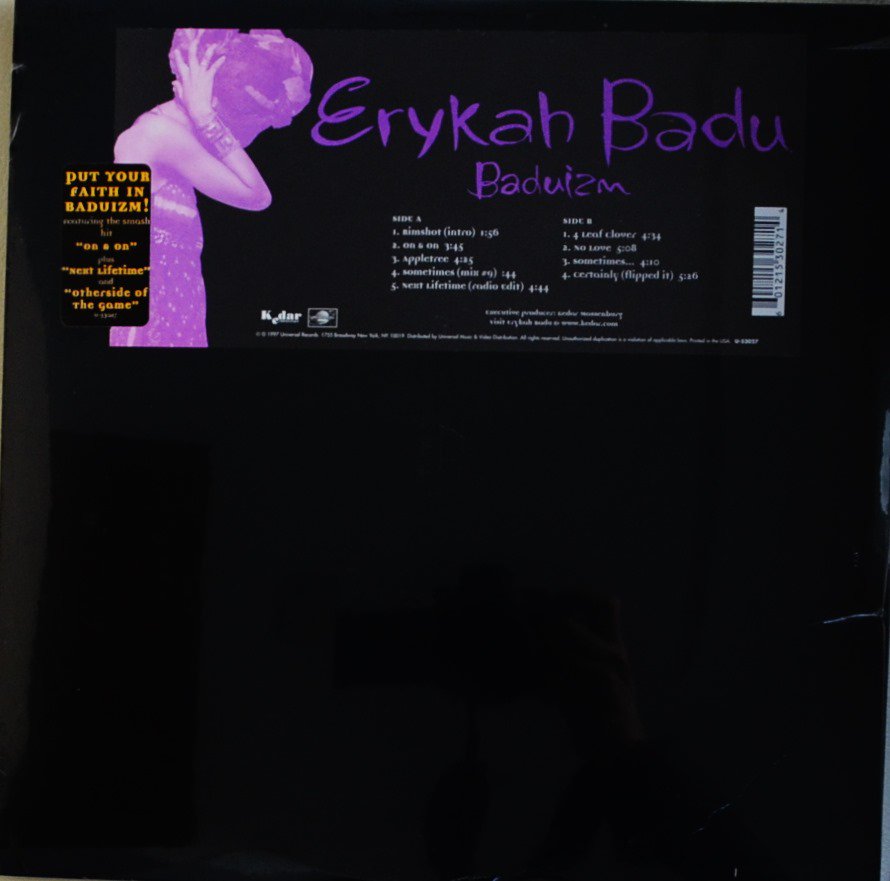 ERYKAH BADU / BADUIZM (LP)