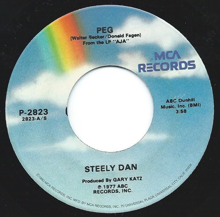STEELY DAN / PEG / THE FEZ (7") HIP TANK RECORDS