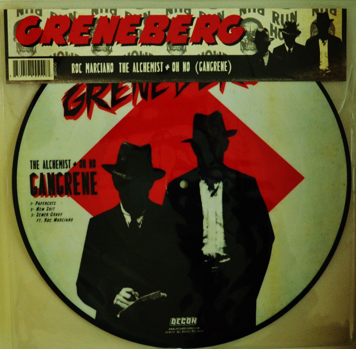 GRENEBERG - ROC MARCIANO,THE ALCHEMIST + OH NO (GANGRENE) / GRENEBERG EP (12