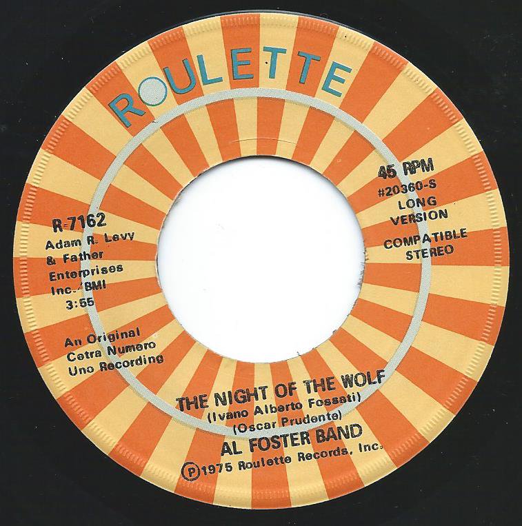 7”/Al Foster Band - The Night Of The Wolf/soul/funk//rare groove