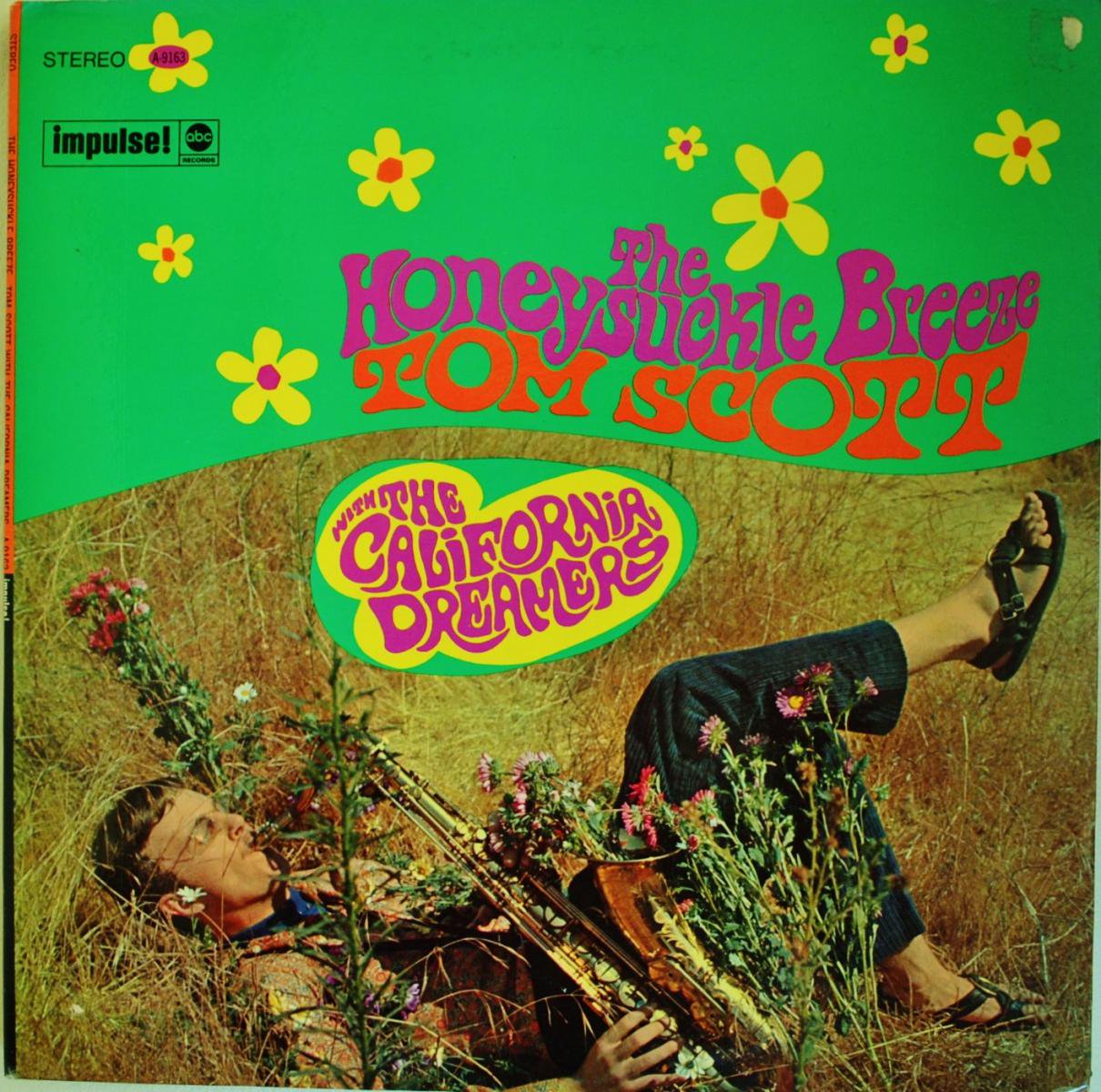 TOM SCOTT WITH THE CALIFORNIA DREAMERS / THE HONEYSUCKLE BREEZE (LP)