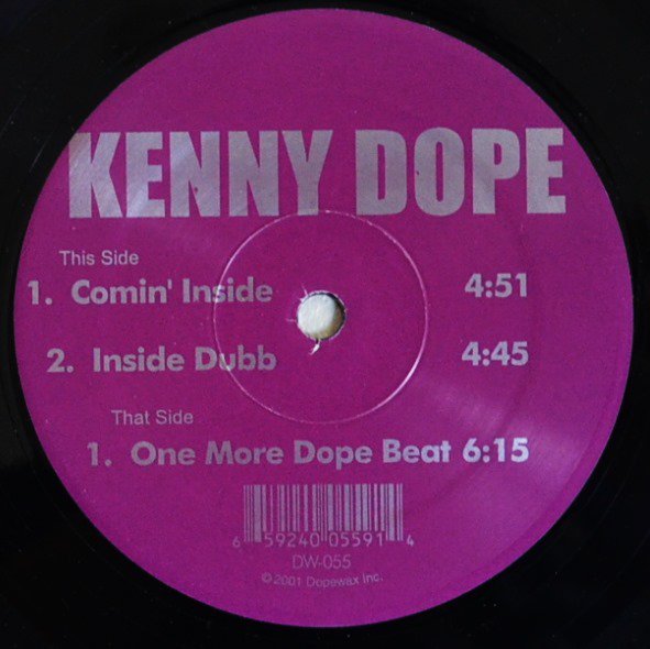KENNY DOPE / COMIN' INSIDE (12