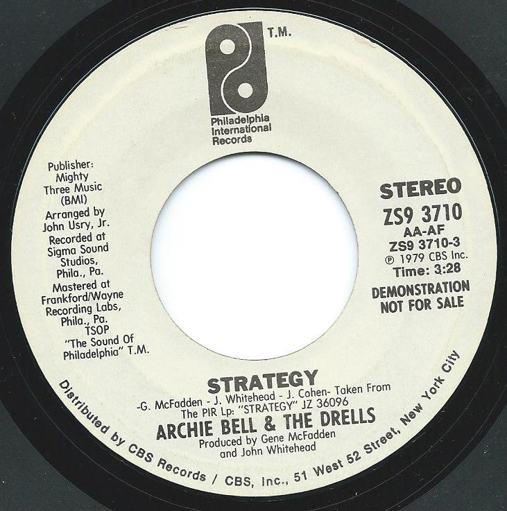 ARCHIE BELL & THE DRELLS / STRATEGY (7