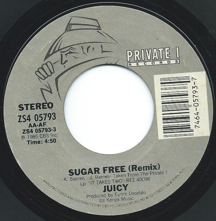 JUICY / SUGAR FREE (REMIX) / FOREVER AND EVER (7