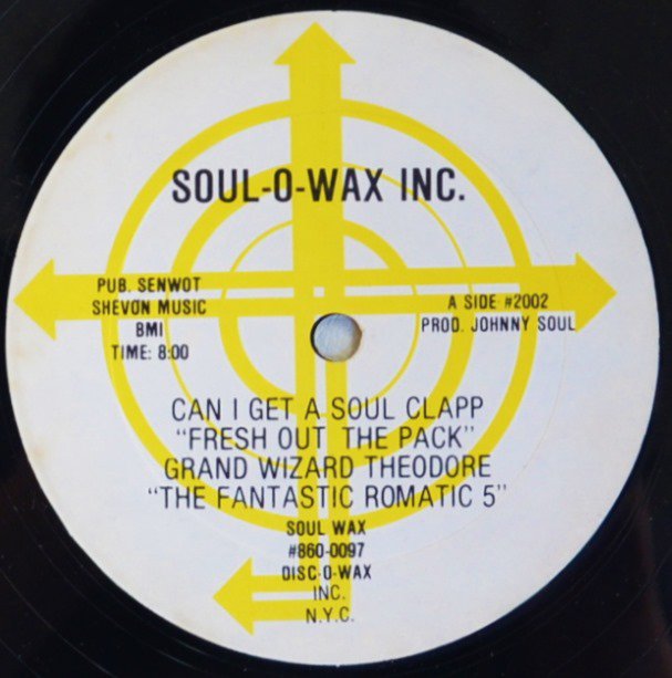 GRAND WIZARD THEODORE & THE FANTASTIC ROMATIC FIVE / CAN I GET A SOUL CLAPP... (12