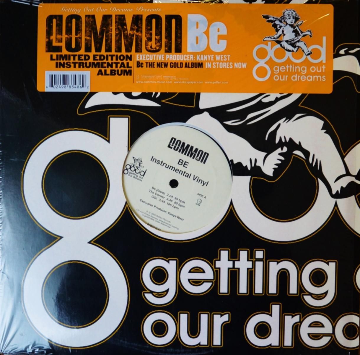 Common Be 2LP 極美品 シュリンクあり Kanye west-