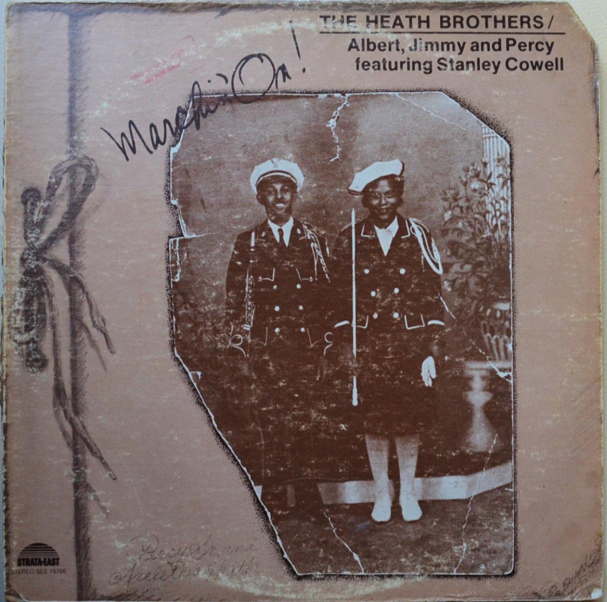 THE HEATH BROTHERS / ALBERT, JIMMY AND PERCY FEATURING STANLEY COWELL / MARCHIN' ON! (LP)
