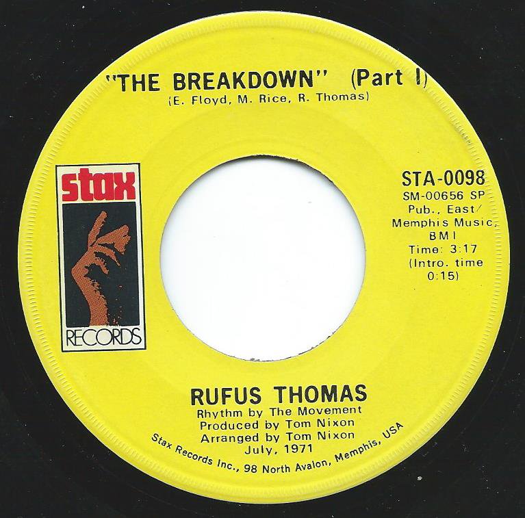 RUFUS THOMAS / THE BREAKDOWN (7
