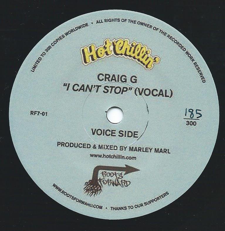 CRAIG G / I CAN'T STOP (PROD BY MARLEY MARL) (7