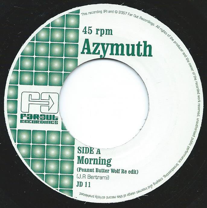 AZYMUTH / MORNING-PEANUT BUTTER WOLF RE-EDIT (7
