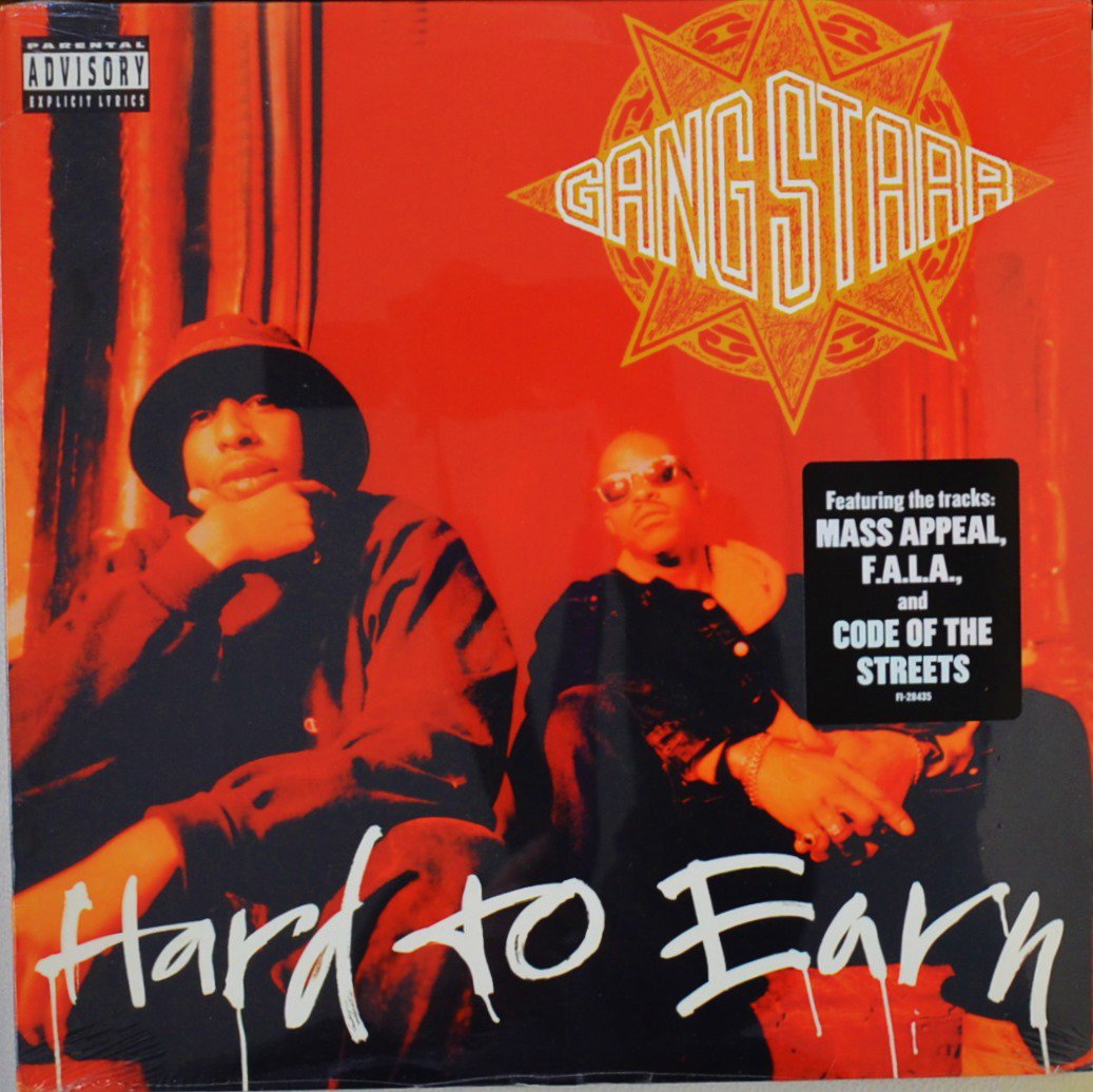 GANG STARR / HARD TO EARN (2LP) - HIP TANK RECORDS