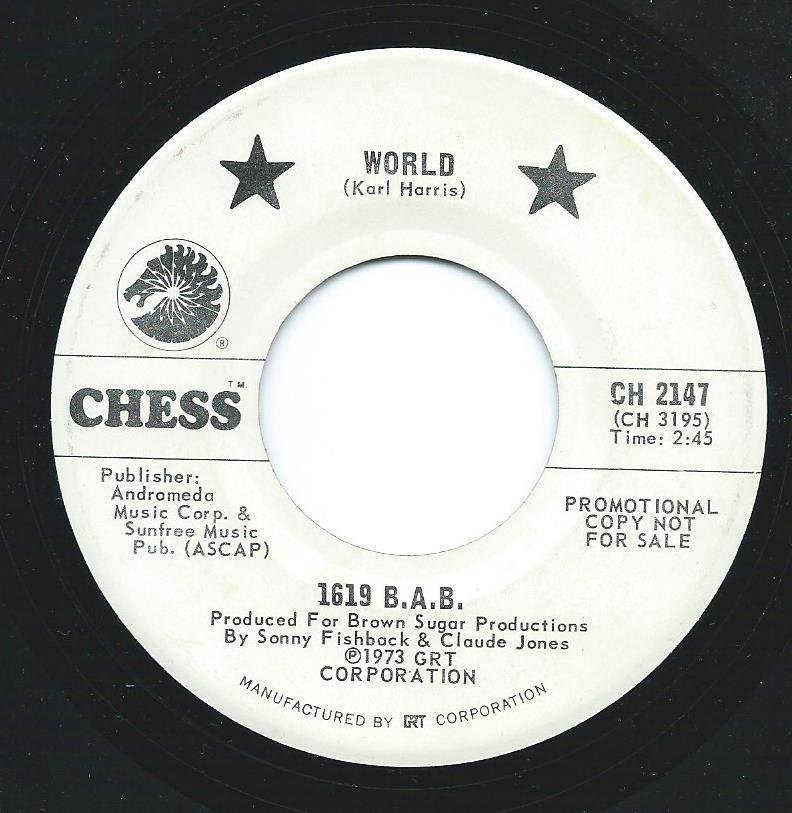 1619 B.A.B. / WORLD / FOR YOUR LOVE (7