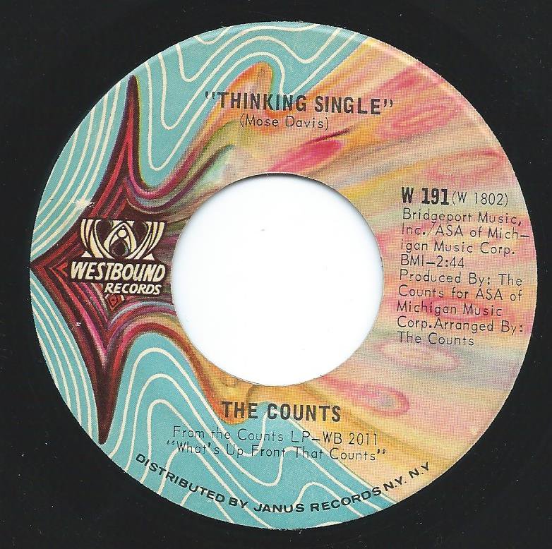 THE COUNTS / THINKING SINGLE / WHY NOT START ALL OVER AGAIN (7