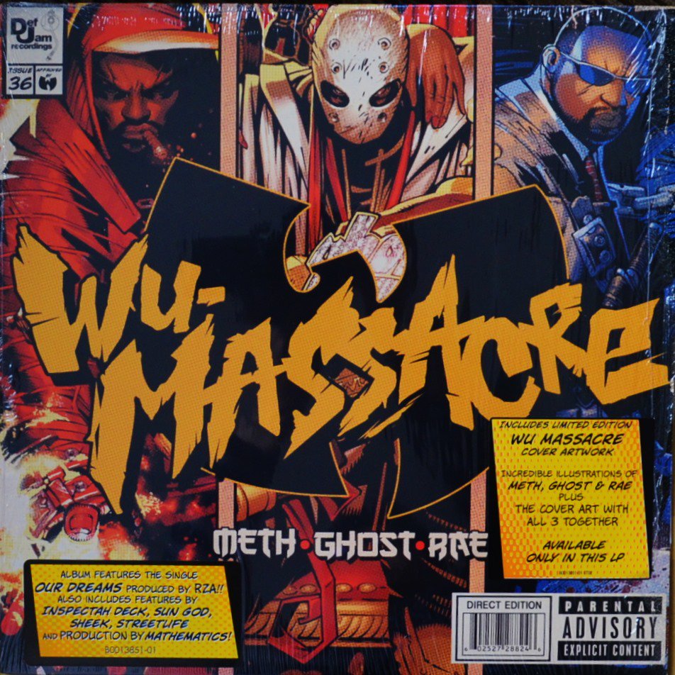 売れ筋介護用品も！ Ghost meth Rae wu-massacre LP drenriquejmariani.com