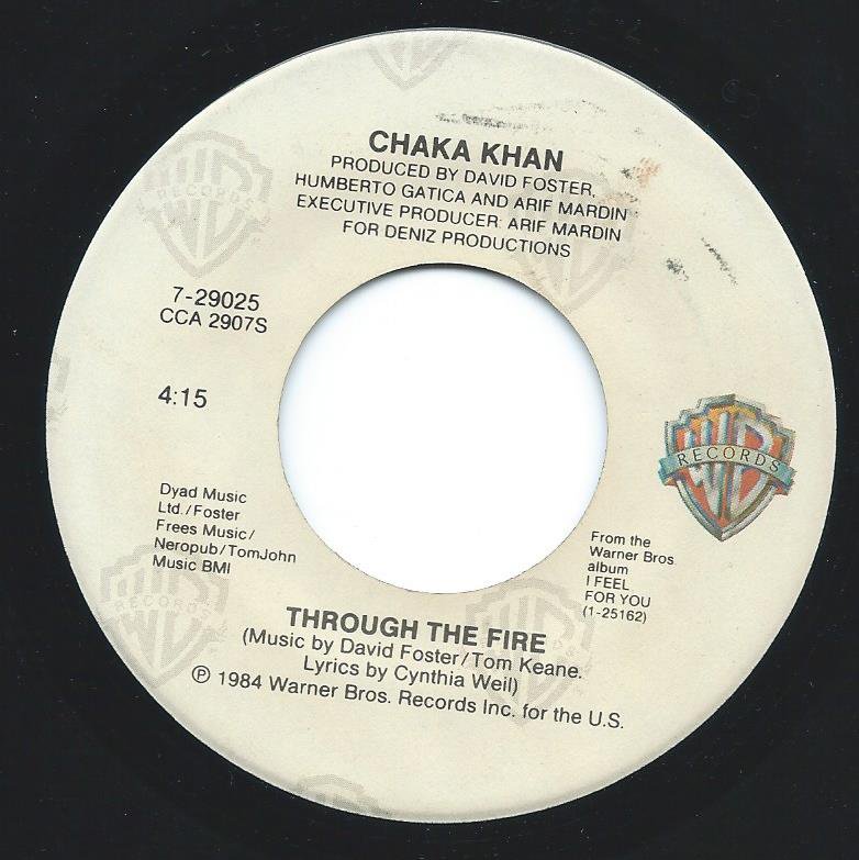 CHAKA KHAN / THROUGH THE FIRE / LA FLAMME (7