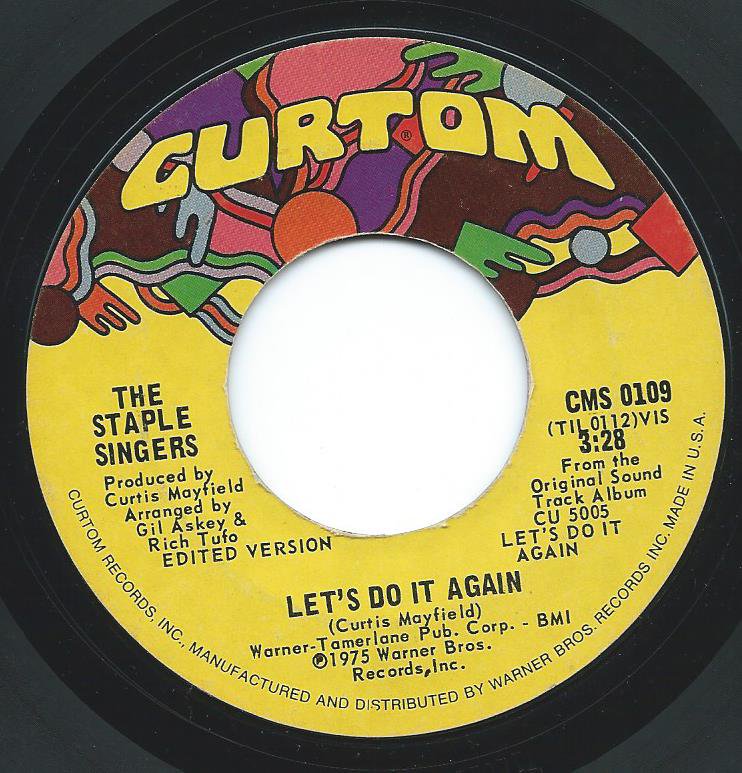 The Staple Singers Lets Do It Again After Sex 7 Hip Tank Records